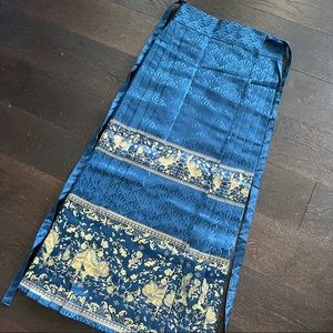 Traditional Chinese clothes Hanfu pleated skirt